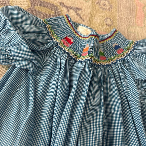 Back to School Smocked Dress - Picture 2 of 4